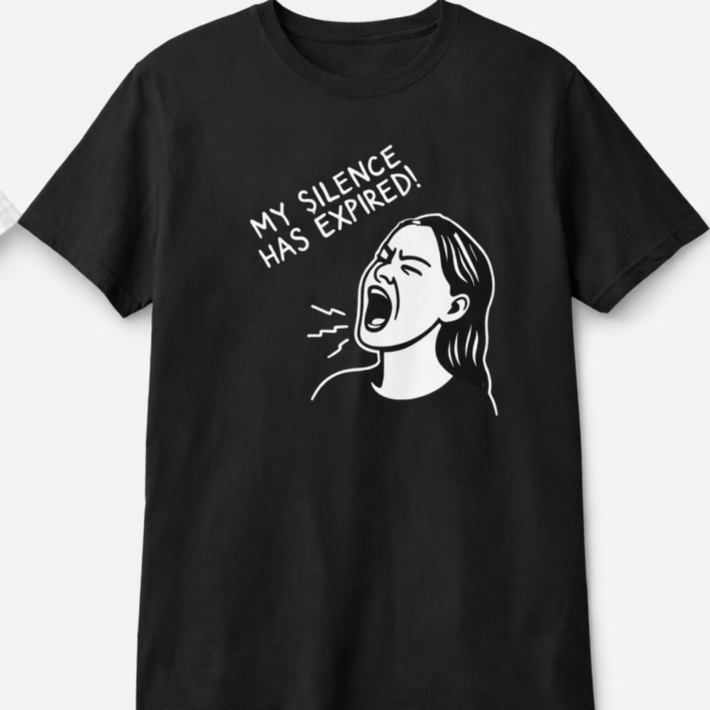 🖤 Statement Graphic T-Shirt | “My Silence Has Expired” | Unisex Tee 🖤